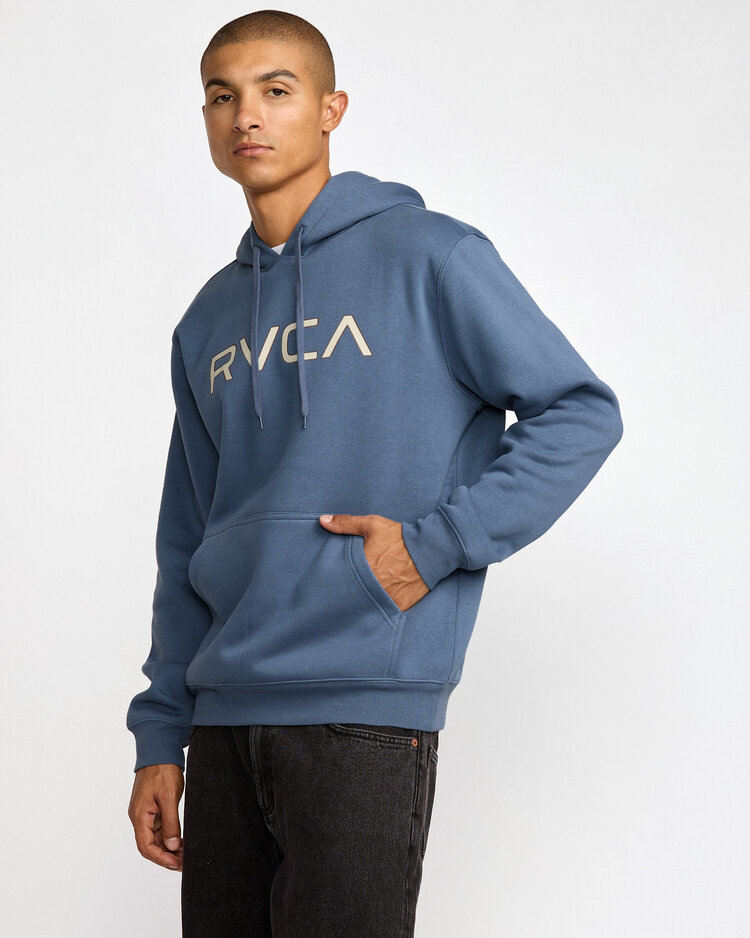 RVCA Rvca Big Stitch Hoodie (Mens) | Vintage Navy