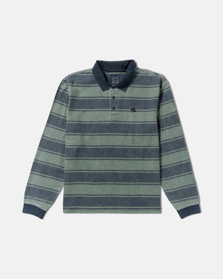 RVCA Rvca Ksl Ls Polo (Mens) | Balsam Green