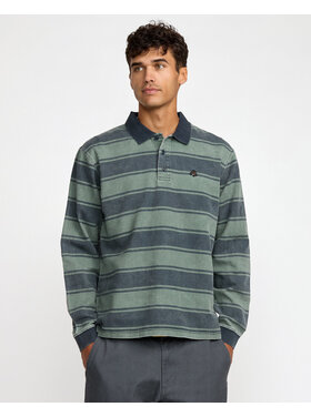 RVCA Rvca Ksl Ls Polo (Mens) | Balsam Green