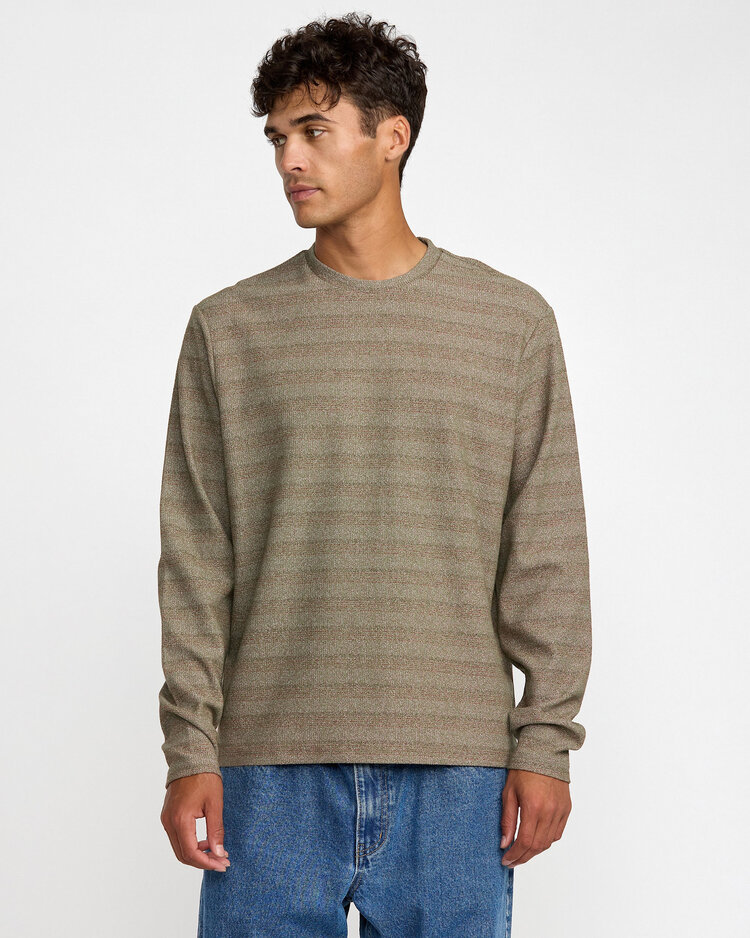 RVCA Rvca Vacancy Ls (Mens) | Mushroom