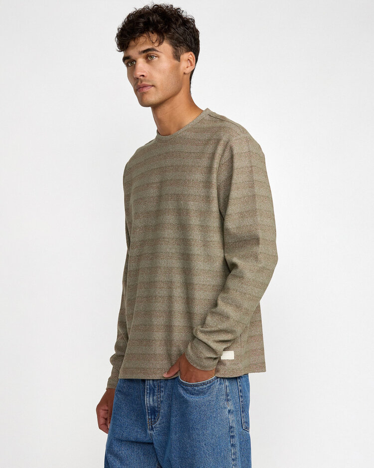 RVCA Rvca Vacancy Ls (Mens) | Mushroom