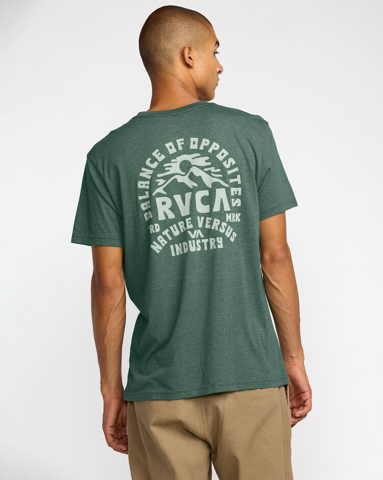 RVCA Rvca Rvca Ridge Ss (Mens) | Balsam Green