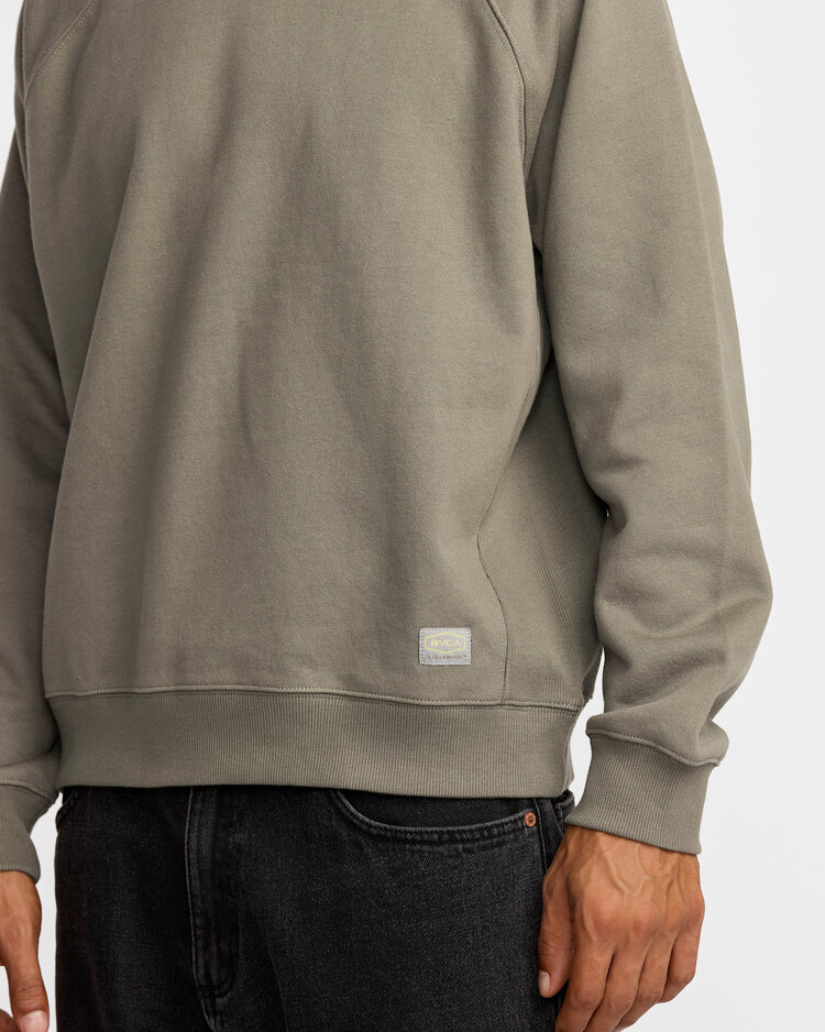 RVCA Rvca Dayshift Crew 2 (Mens) | Mushroom