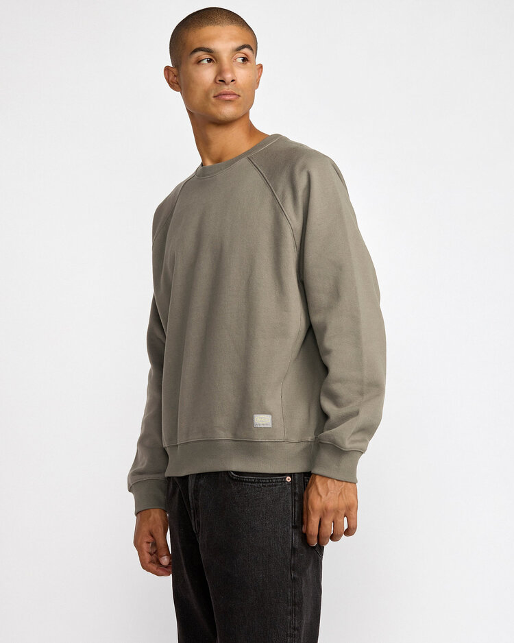 RVCA Rvca Dayshift Crew 2 (Mens) | Mushroom