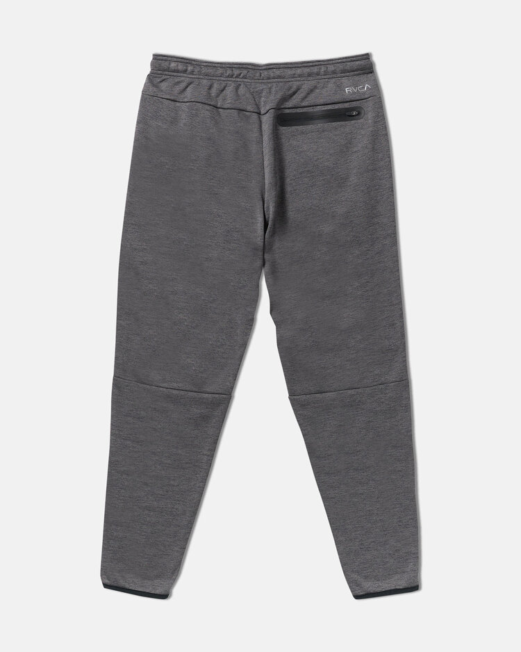 RVCA Rvca Balance Tech Fleece Sweatpant (Mens) | Black Heather