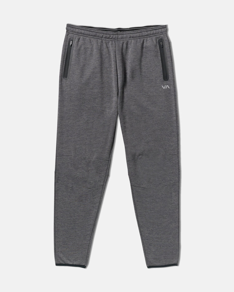 RVCA Rvca Balance Tech Fleece Sweatpant (Mens) | Black Heather