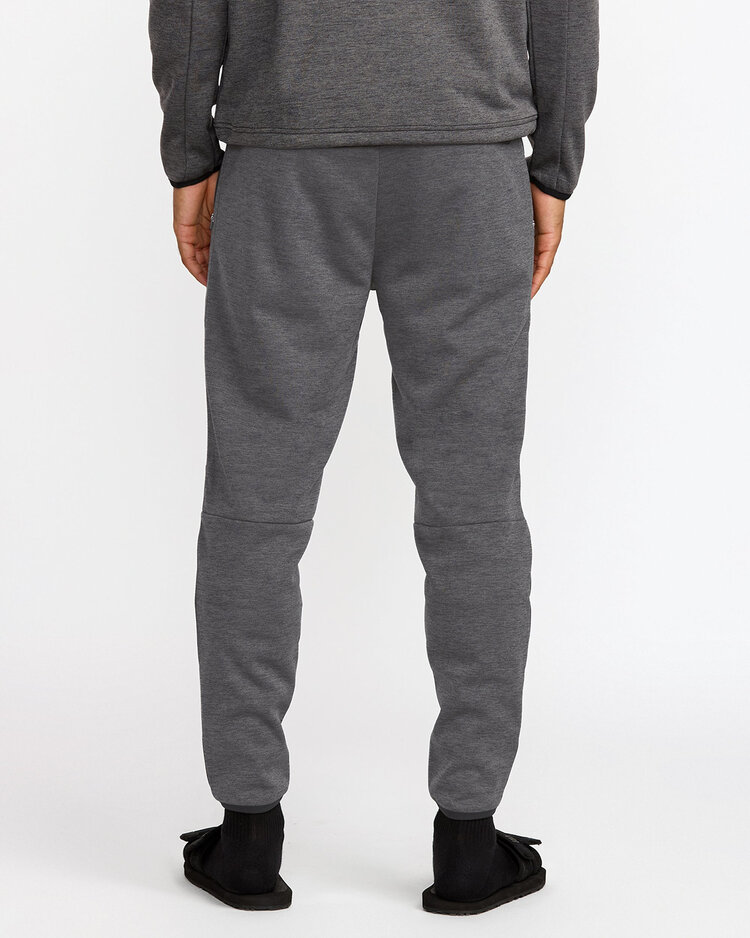 RVCA Rvca Balance Tech Fleece Sweatpant (Mens) | Black Heather