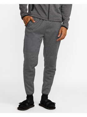 RVCA Rvca Balance Tech Fleece Sweatpant (Mens) | Black Heather