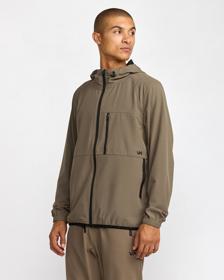 RVCA Rvca Yogger Jacket Ii (Mens) | Mushroom