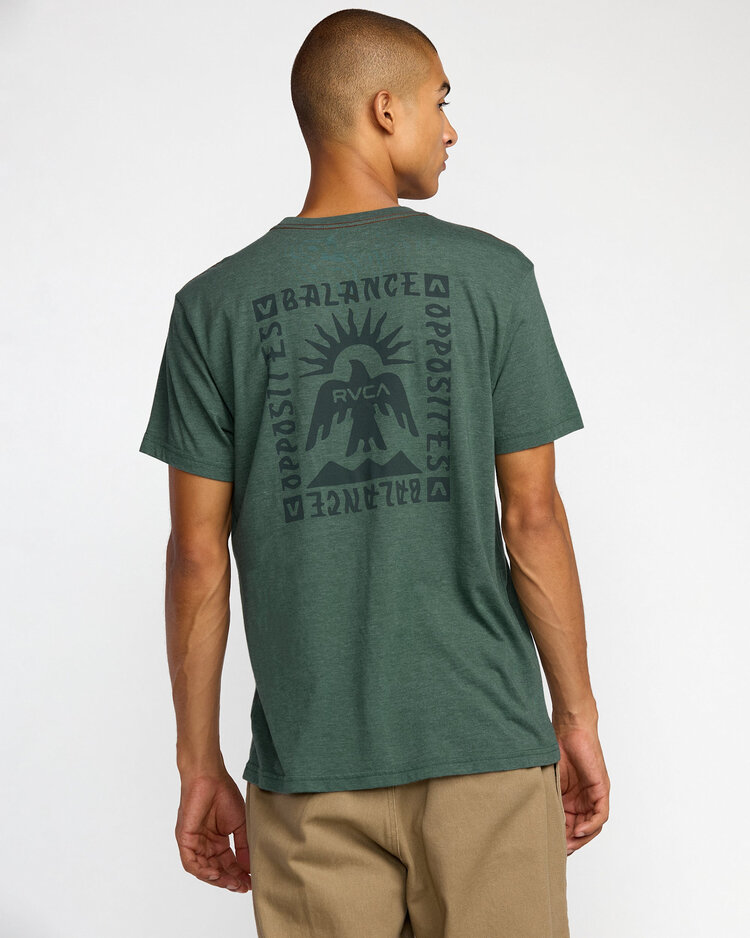 RVCA Rvca Las Cruces Ss (Mens) | Balsam Green