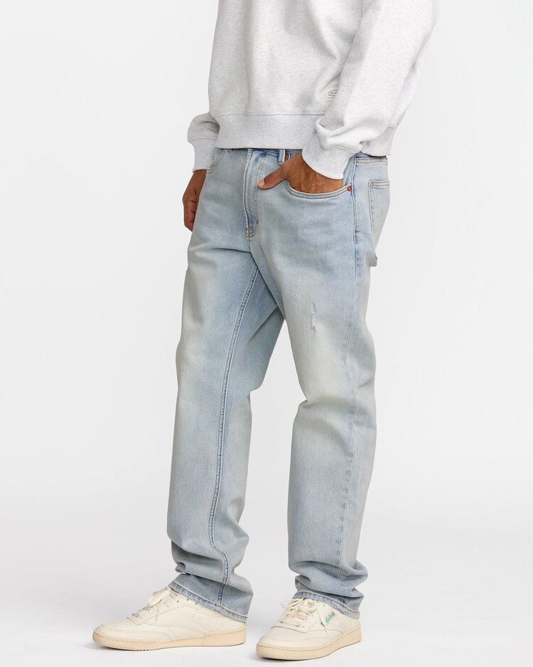 RVCA Rvca Weekend Anp Denim (Mens) | Bleach Wash