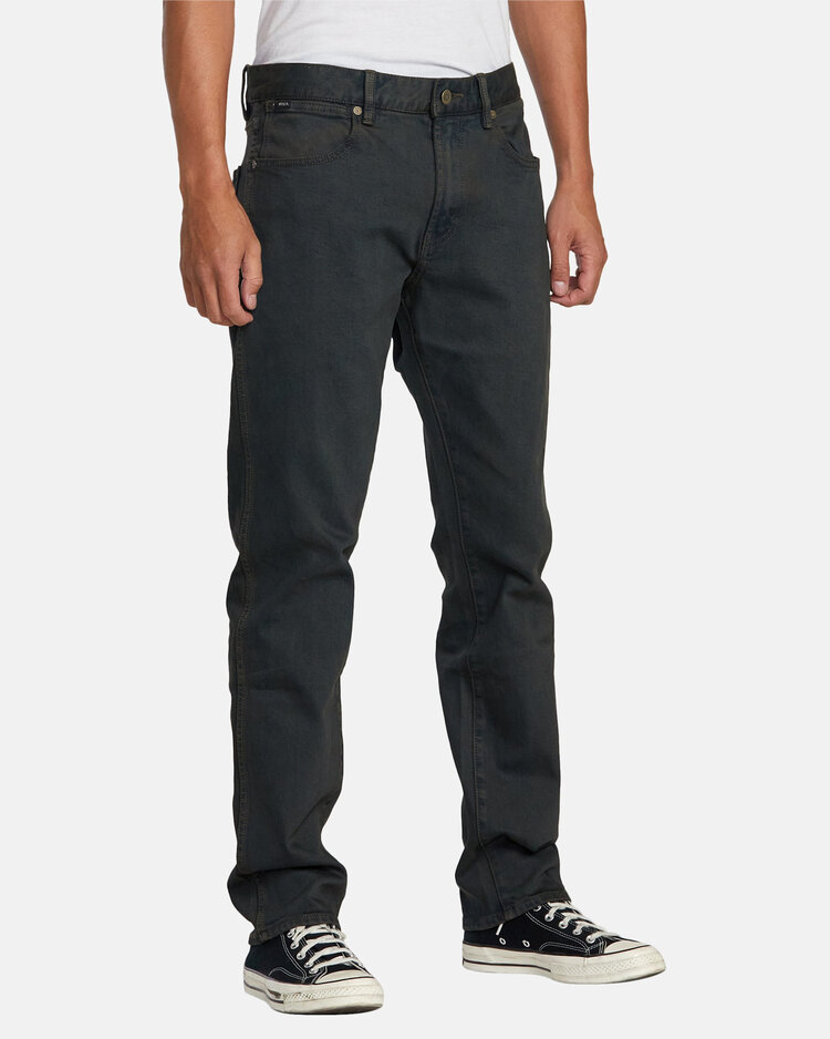 RVCA Rvca Weekend Anp Denim (Mens) | Black Overdye