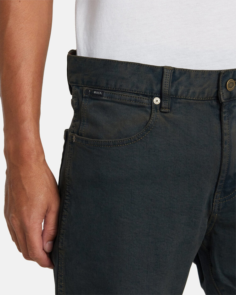 RVCA Rvca Weekend Anp Denim (Mens) | Black Overdye