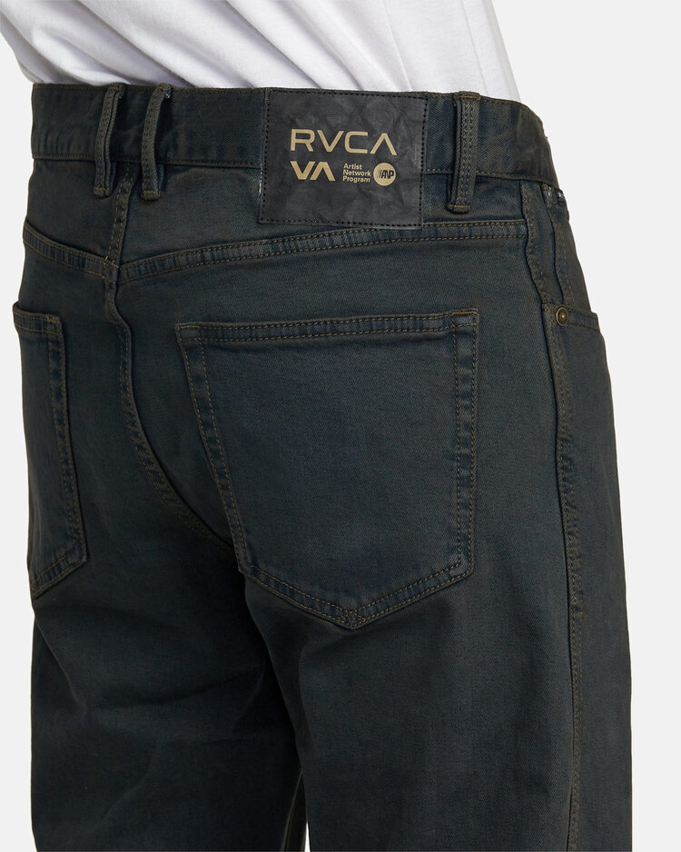 RVCA Rvca Weekend Anp Denim (Mens) | Black Overdye