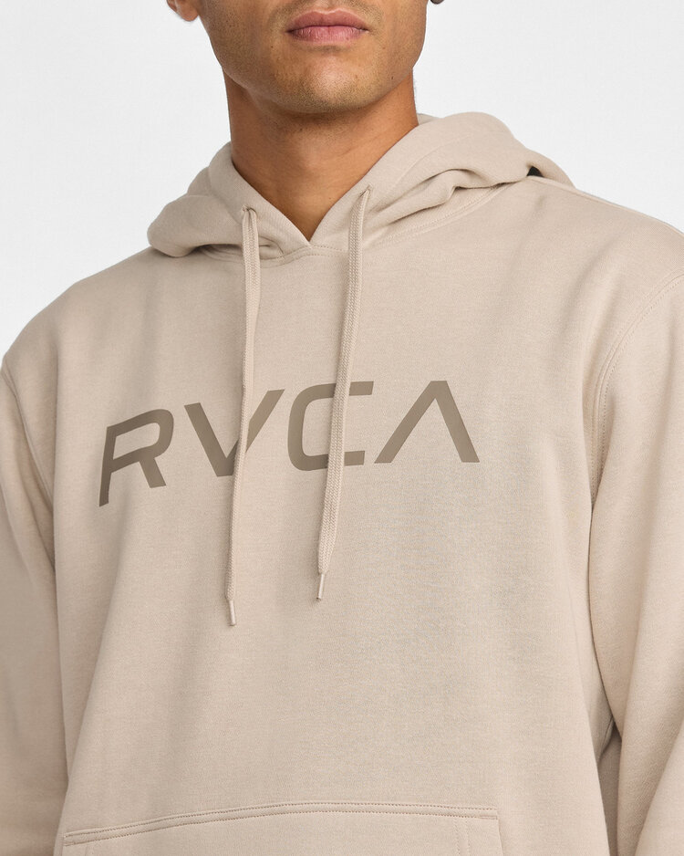 RVCA Rvca Big Rvca Hoodie (Mens) | Light Khaki