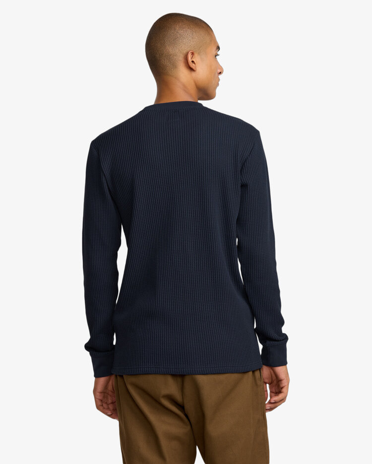 RVCA Rvca Dayshift Thermal Ls (Mens) | Moody Blue