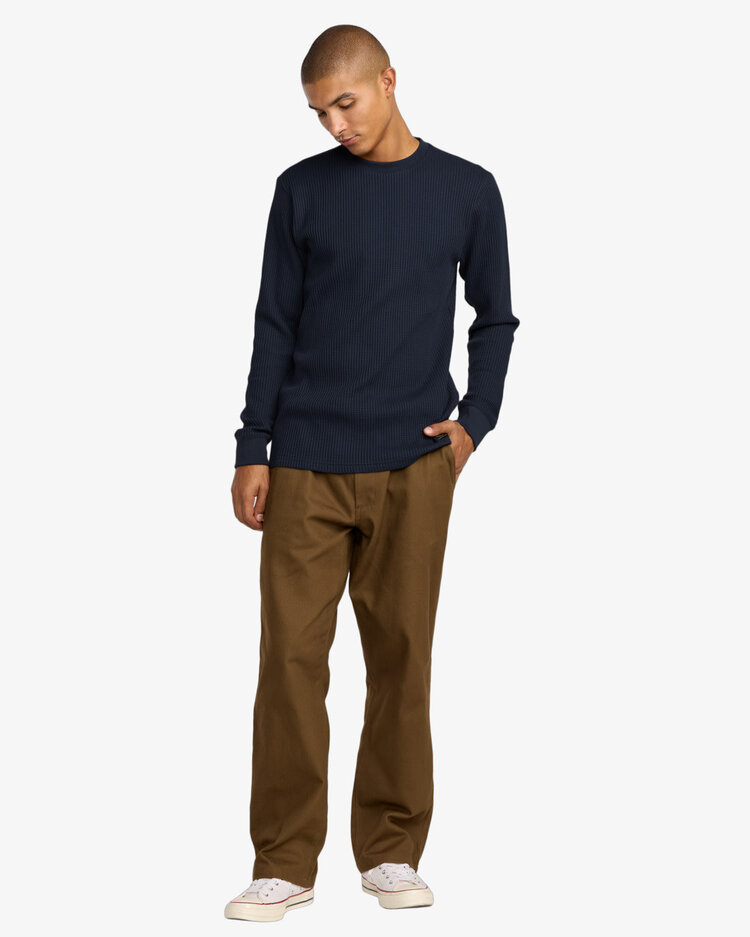 RVCA Rvca Dayshift Thermal Ls (Mens) | Moody Blue