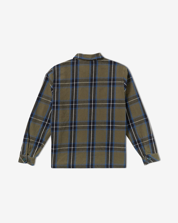 RVCA Rvca Flight Risk Shirt Jacket (Mens) | Hunter Green