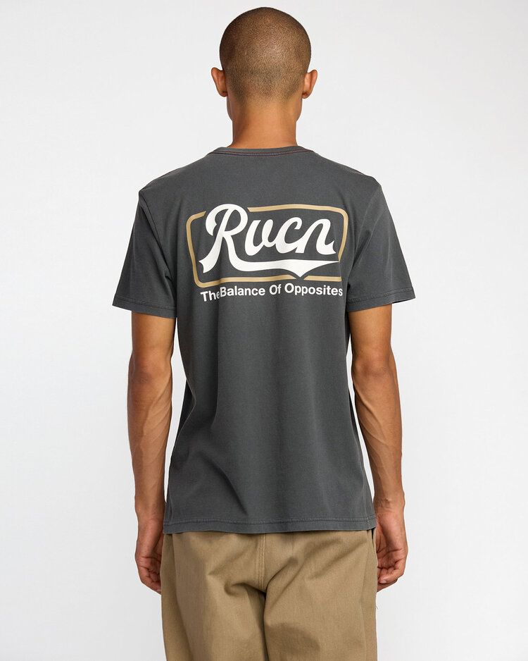 RVCA Rvca Frame Up Ss (Mens) | Pirate Black