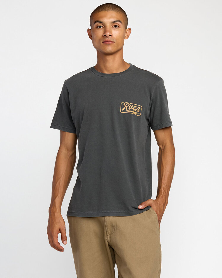 RVCA Rvca Frame Up Ss (Mens) | Pirate Black
