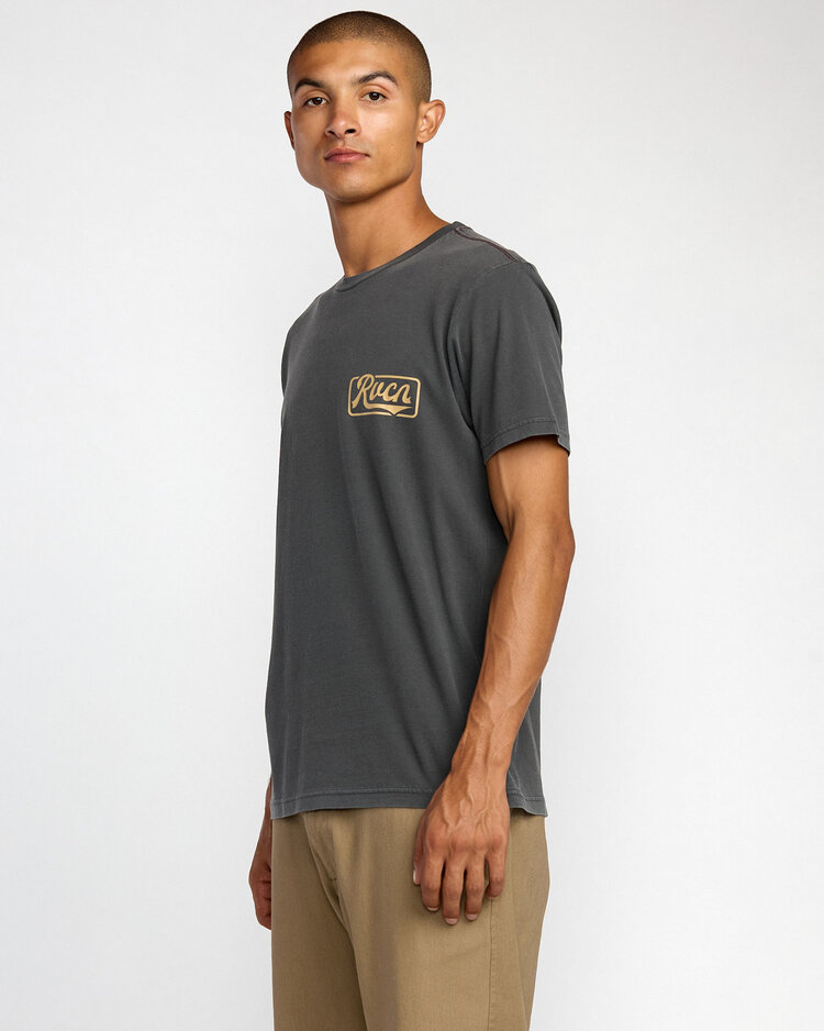 RVCA Rvca Frame Up Ss (Mens) | Pirate Black