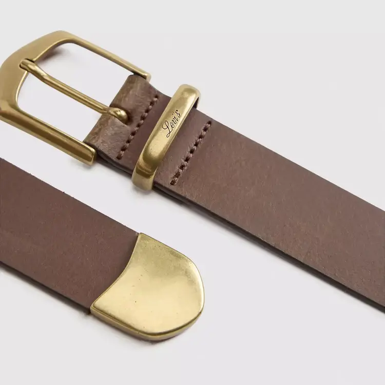 Levis Levis Cowgirl Belt (Womens) | Leather Brown