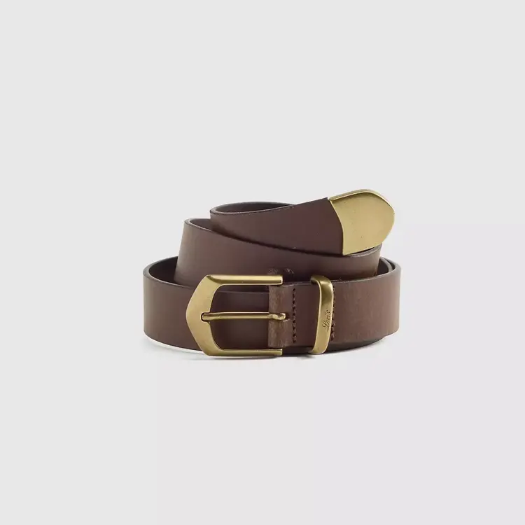 Levis Levis Cowgirl Belt (Womens) | Leather Brown
