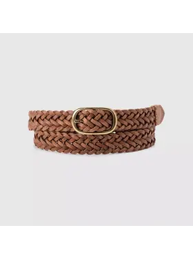 Levis Levis Charlie Braid Belt | Leather Brown