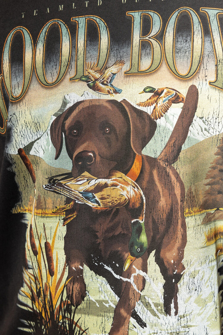 TEAMLTD TEAMLTD Good Boy Tee (Mens) | Washed Black