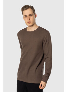 TEAMLTD TEAMLTD Waffle Knit L/S (Mens) | Brown