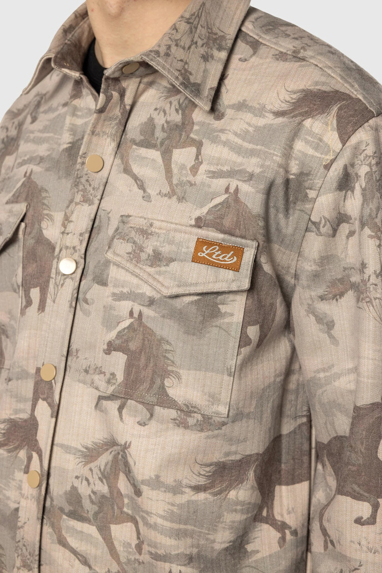 TEAMLTD TEAMLTD Stampede Overshirt (Mens) | Shadow