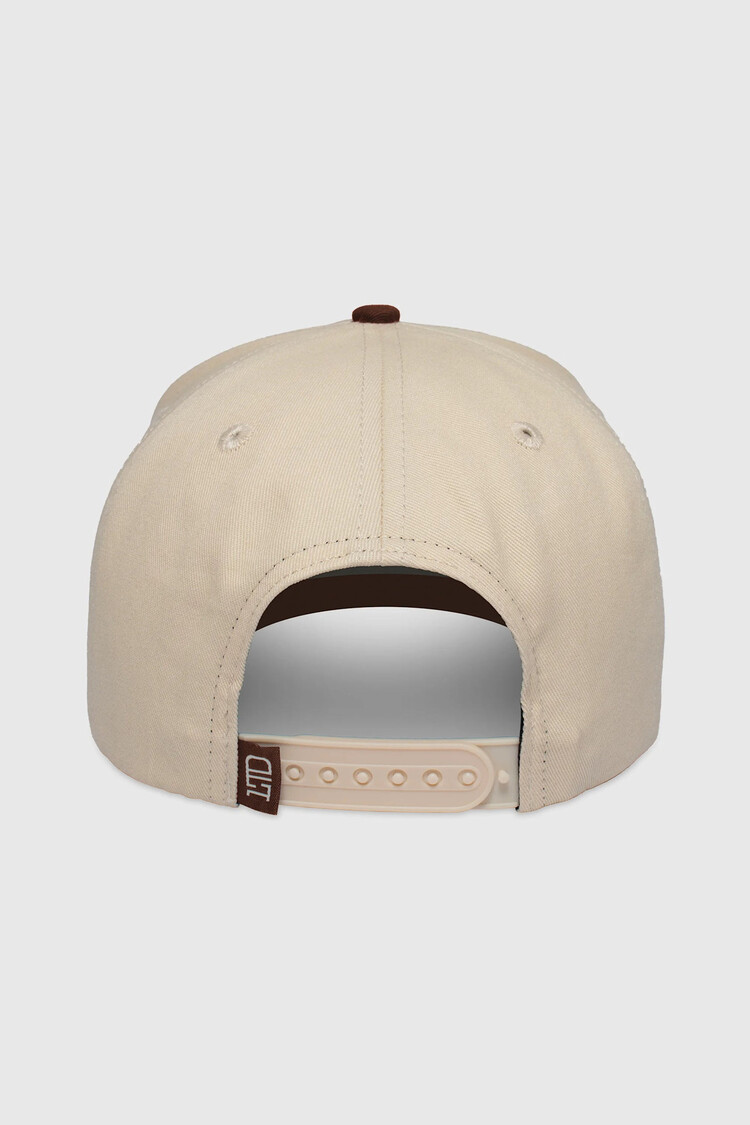 TEAMLTD TEAMLTD Logo Curved (Unisex) | Cream/Brown