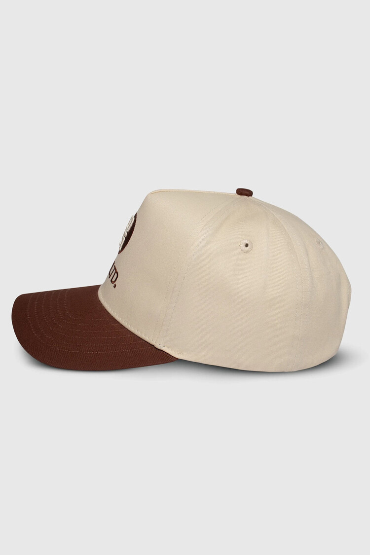 TEAMLTD TEAMLTD Logo Curved (Unisex) | Cream/Brown