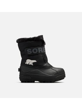 Sorel Sorel Snow Commander Boot (Child) 2026 | Black/Charcoal