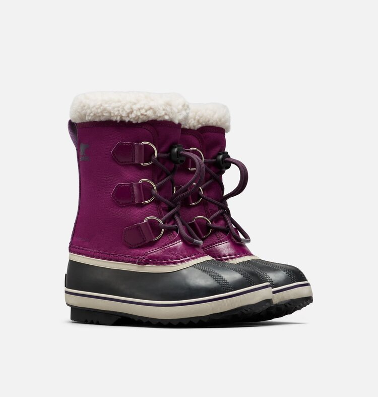 Sorel Sorel Yoot Pac Nylon Wp (Youth) 2026 | Wild Iris/Dark Plum