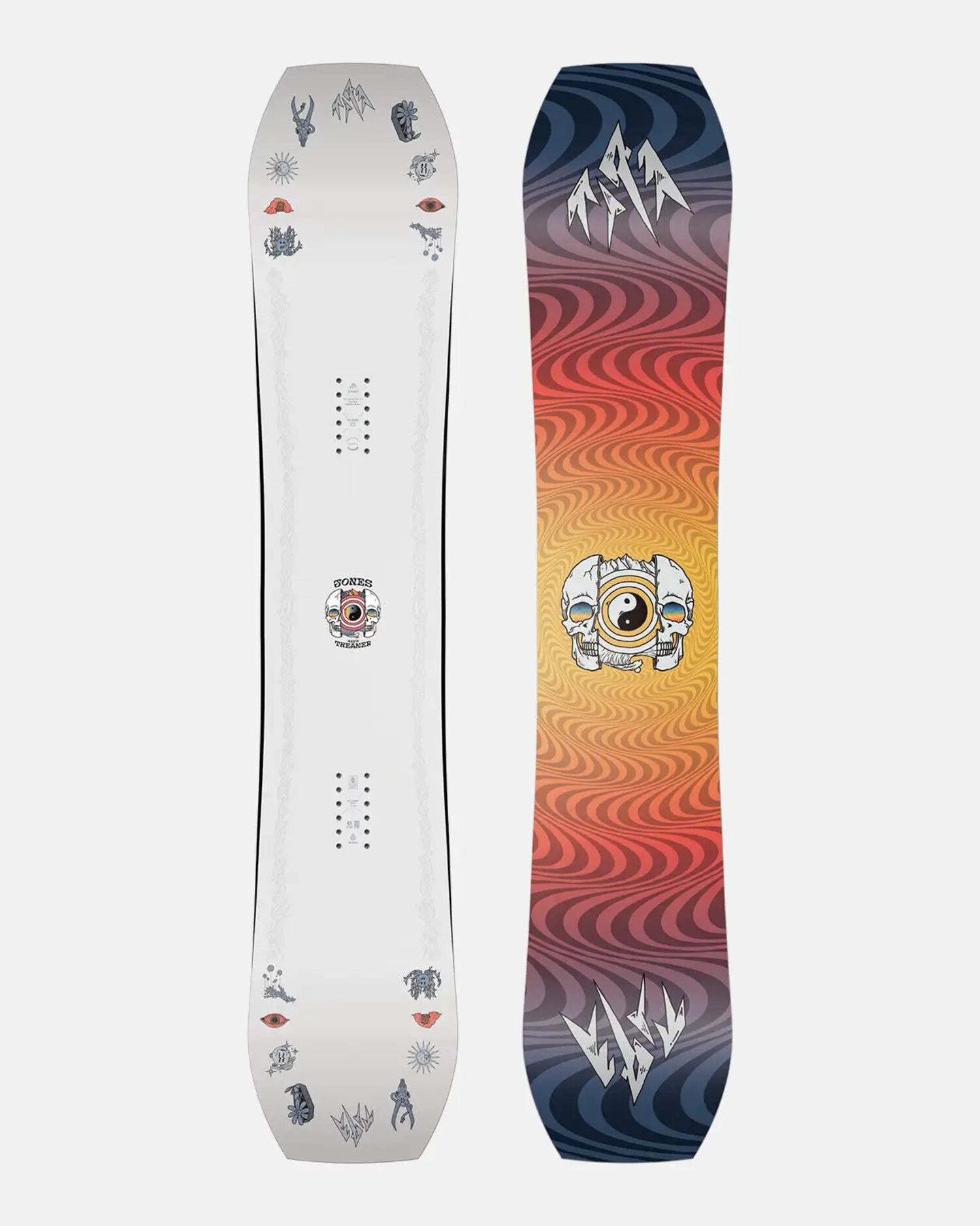 Jones Tweaker Board (Mens) 2026 | White - The Drop Rideshop