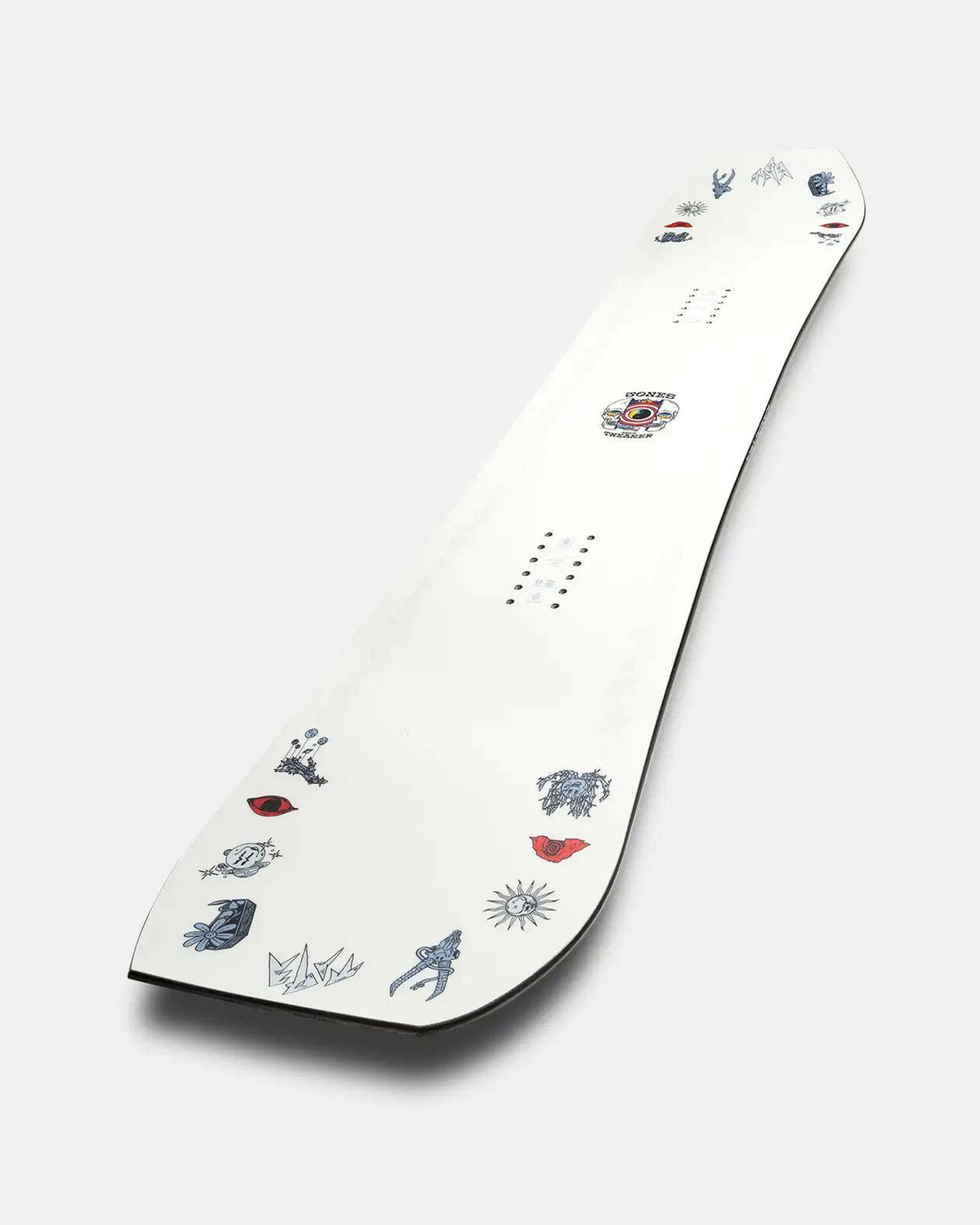 Jones Tweaker Board (Mens) 2026 | White - The Drop Rideshop