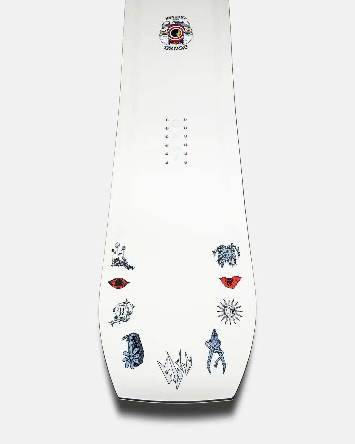 Jones Tweaker Board (Mens) 2026 | White - The Drop Rideshop