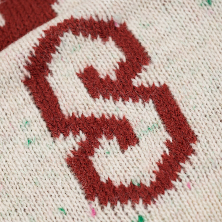 Souvenir Souvenir Speckled Cuff Beanie (Unisex) 2026 | Marshmallow