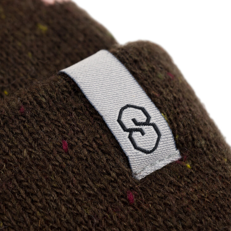 Souvenir Souvenir Speckled Cuff Beanie (Unisex) 2026 | Chocolate