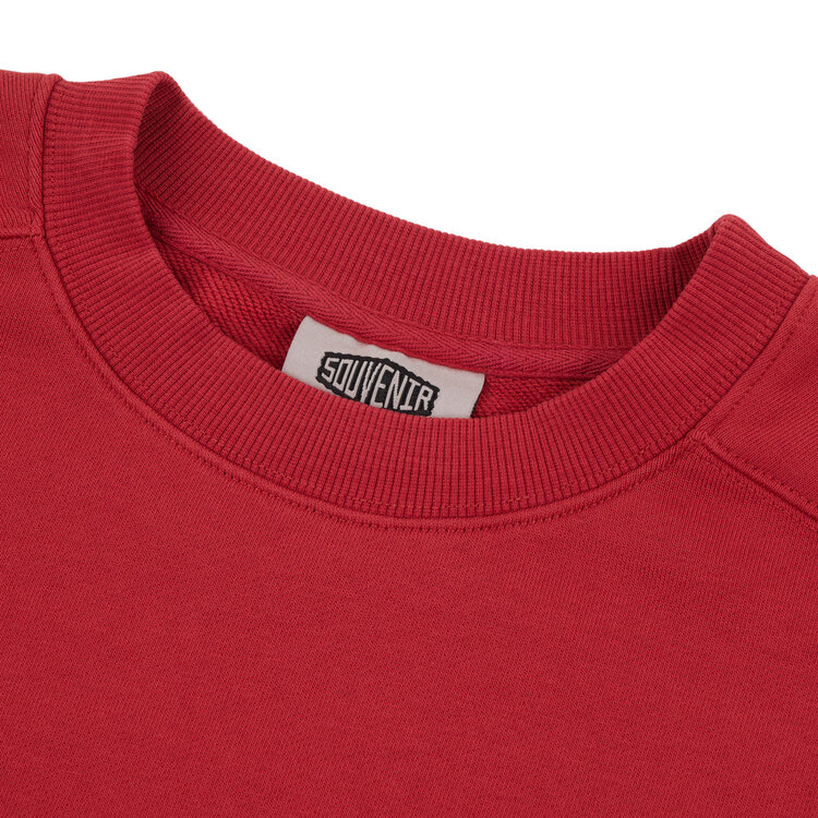 Souvenir Souvenir Enzyme Wash Hoody (Unisex) 2026 | Barn Red