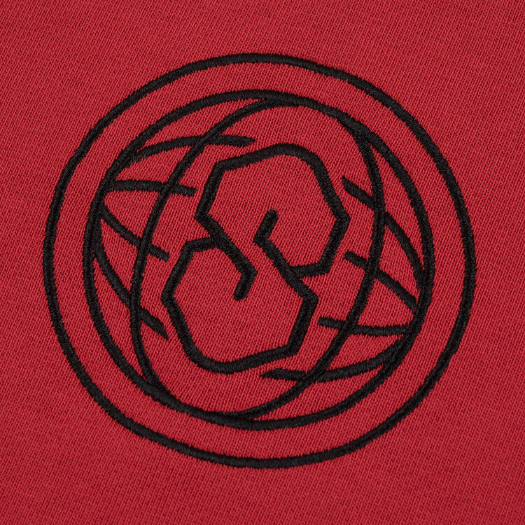 Souvenir Souvenir Enzyme Wash Hoody (Unisex) 2026 | Barn Red