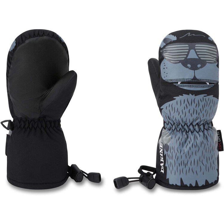 Dakine Dakine Scrambler Mitts (Toddler) 2026 | Black/Flint Stone