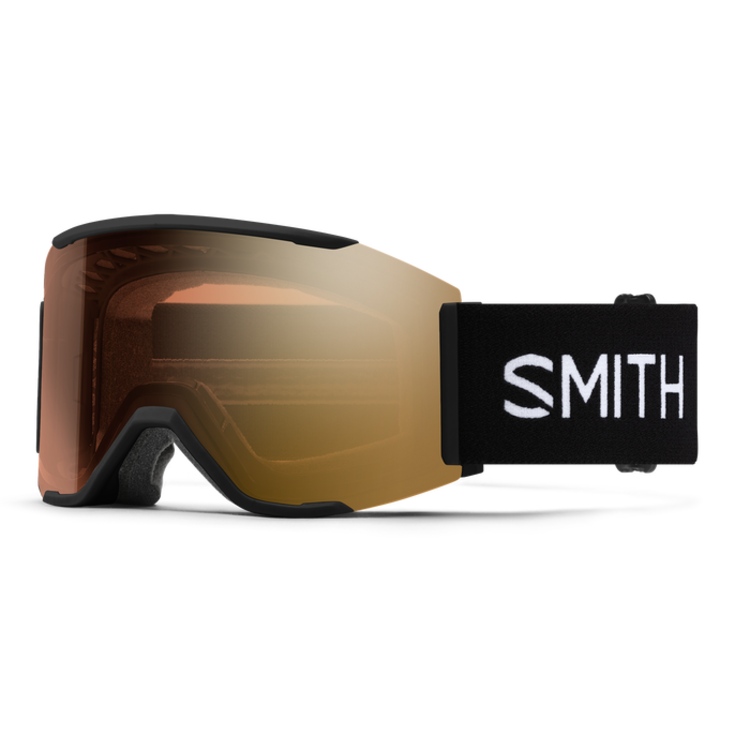 Smith Smith Squad Mag Black 2026 | Chromapop Pro Photochromic Gold Mirror