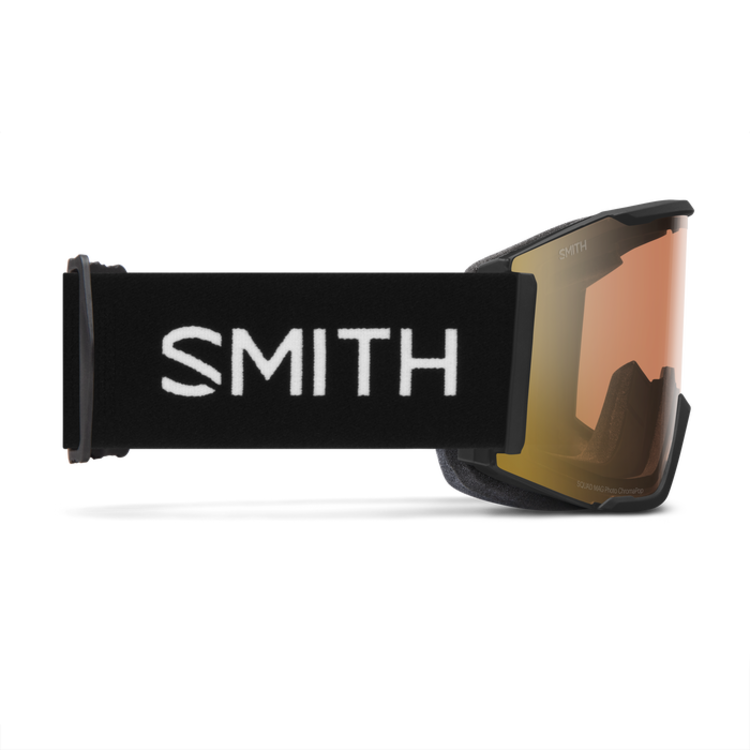 Smith Smith Squad Mag Black 2026 | Chromapop Pro Photochromic Gold Mirror