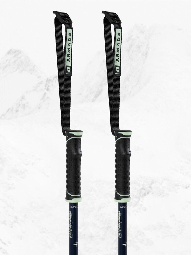 Armada Armada Ak Adjustable Ski Pole 2027 | Blue/Green