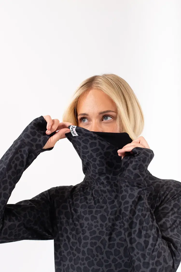 Eivy Eivy Icecold Top (Womens) 2026 | Black Leopard
