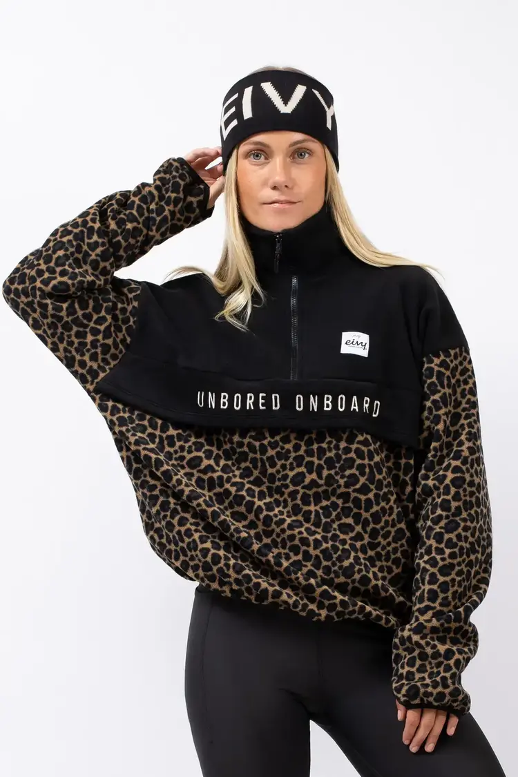 Eivy Eivy Ball Fleece (Womens) 2026 | Black/Leopard