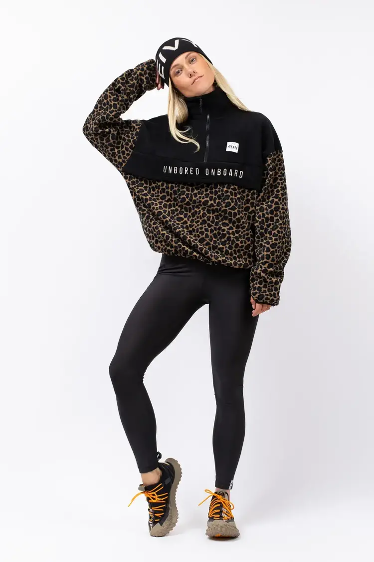 Eivy Eivy Ball Fleece (Womens) 2026 | Black/Leopard