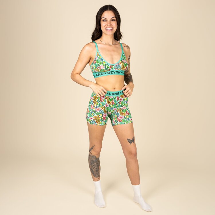 Devon + Lang Devon + Lang Bria Bralette (Womens) | Jungle
